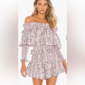 Eliatt Mia pink Skirt and top set in small